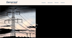 Desktop Screenshot of genersol.com